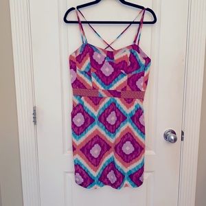Colourful summer dress
